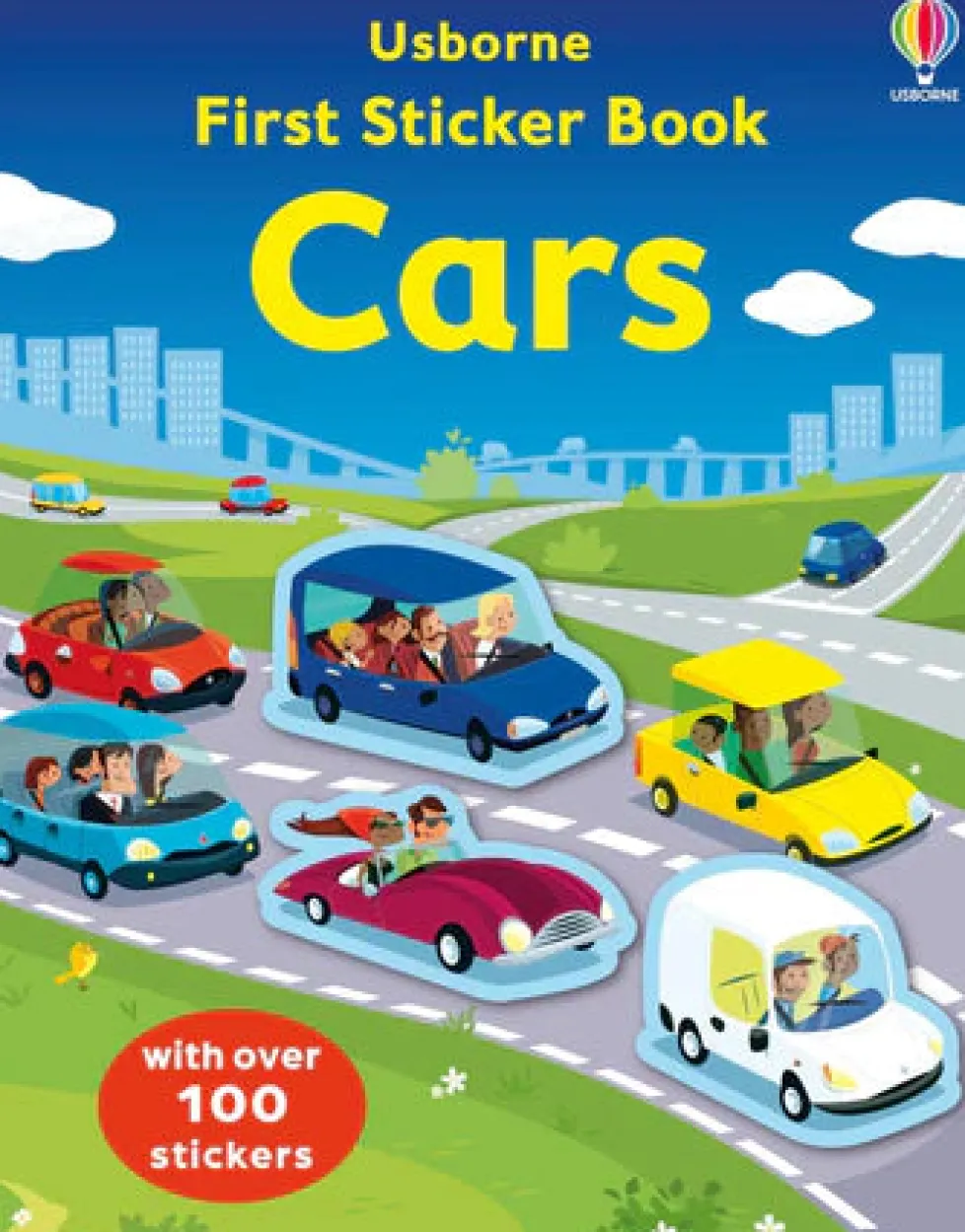 Usborne First Sticker Book: Cars