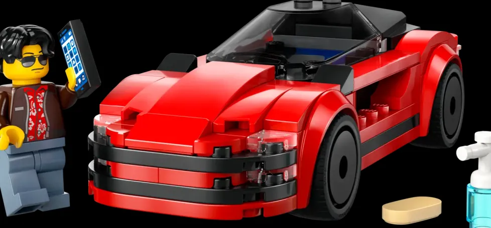 LEGO® City Red Sports Car 60448