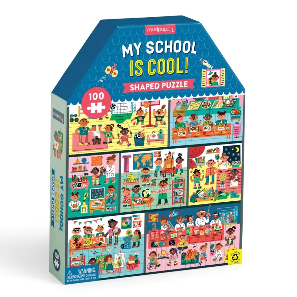 Mudpuppy 100 Piece Puzzle - My School is Cool