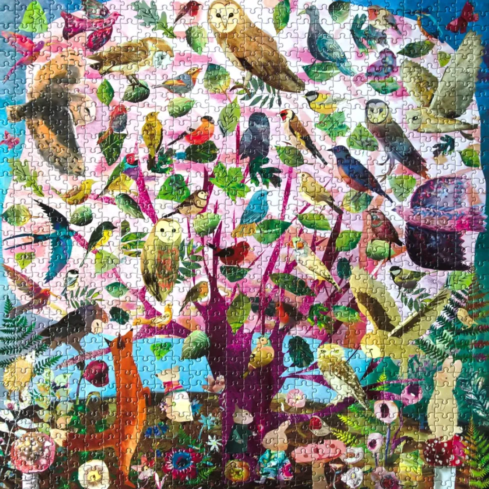 eeBoo 1000 Piece Puzzle Parliament of Owls