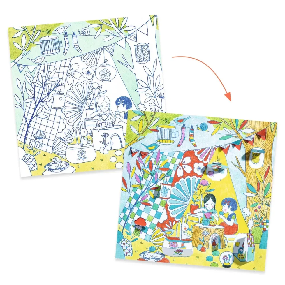 Djeco Nina’s Play Tents Little Doors