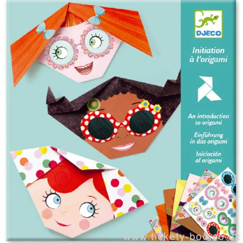 Djeco Origami Pretty Faces