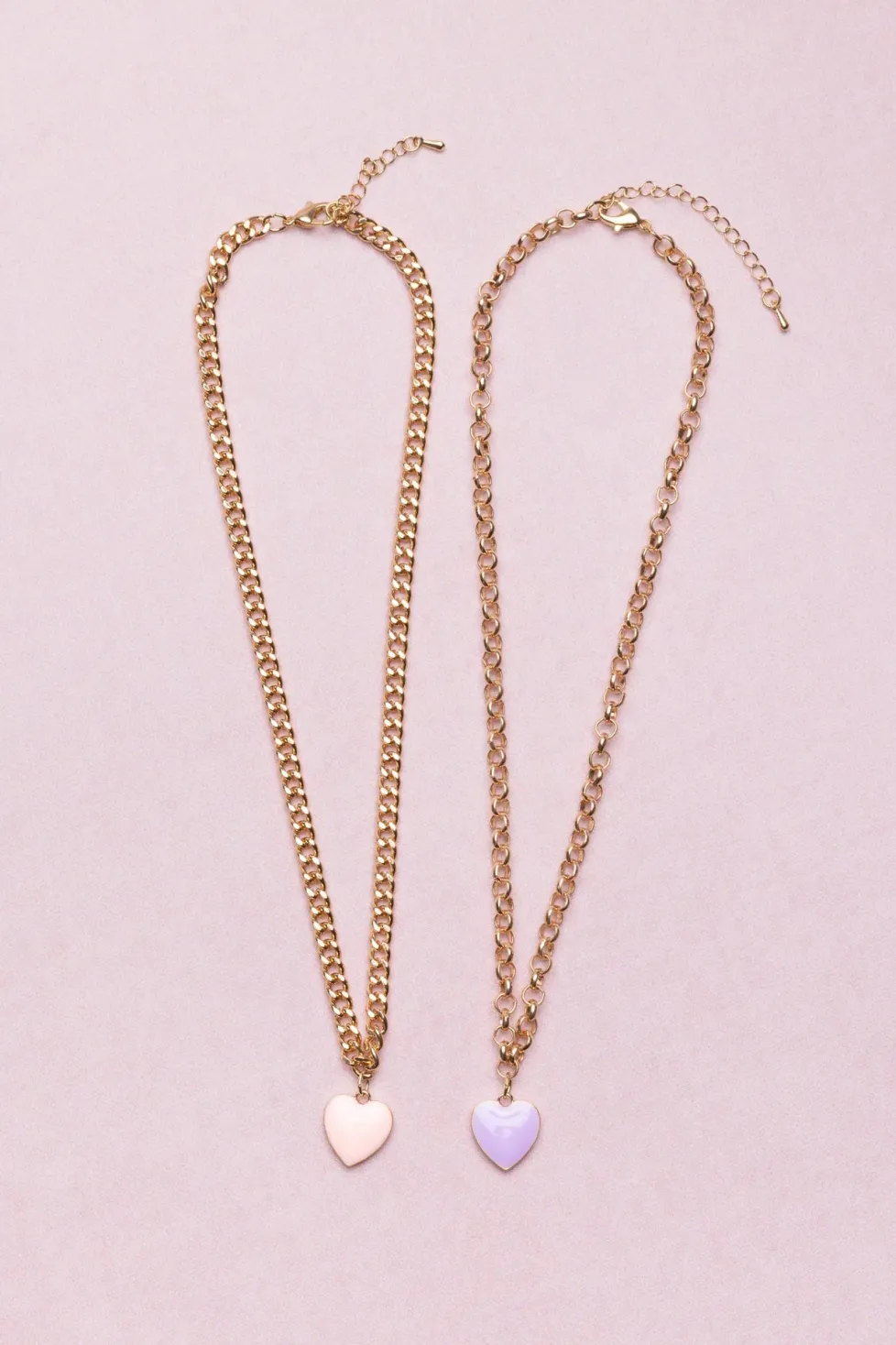 Great Pretenders Boutique Necklace: Chunky Chain Heart