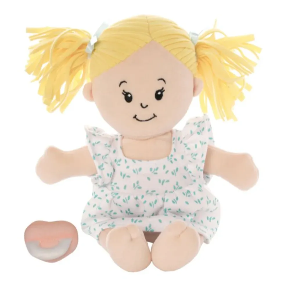 Manhattan Toy® Love, Stella Peach Doll with Blonde Pigtails