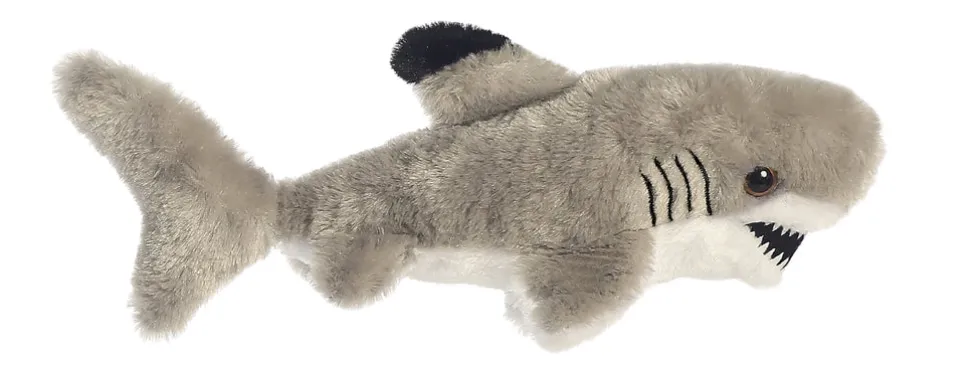 Aurora Mini Flopsie Black Tipped Shark 8"