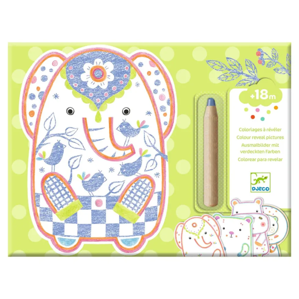 Djeco Coloring: Wild Animals