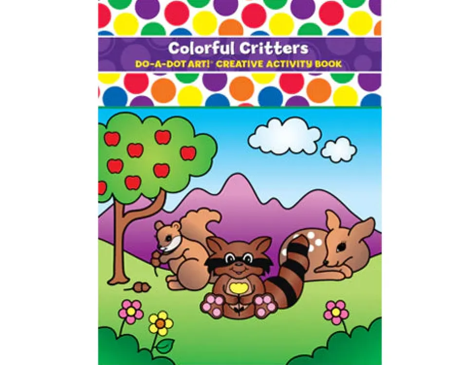 Do-A-Dot Art® Coloring Book: Colorful Critters