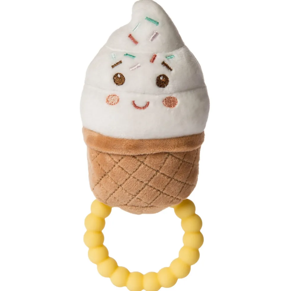 Mary Meyer® Teether Rattle: Sprinkly Ice Cream