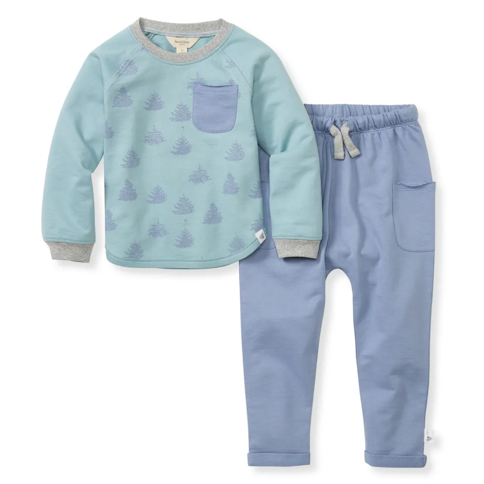 Burt's Bees Organic Baby Set Icy Trees
