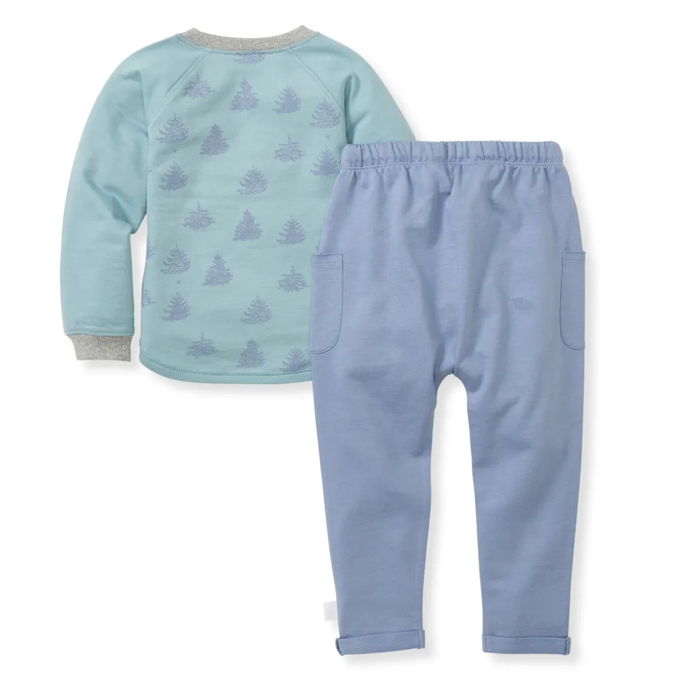 Burt's Bees Organic Baby Set Icy Trees