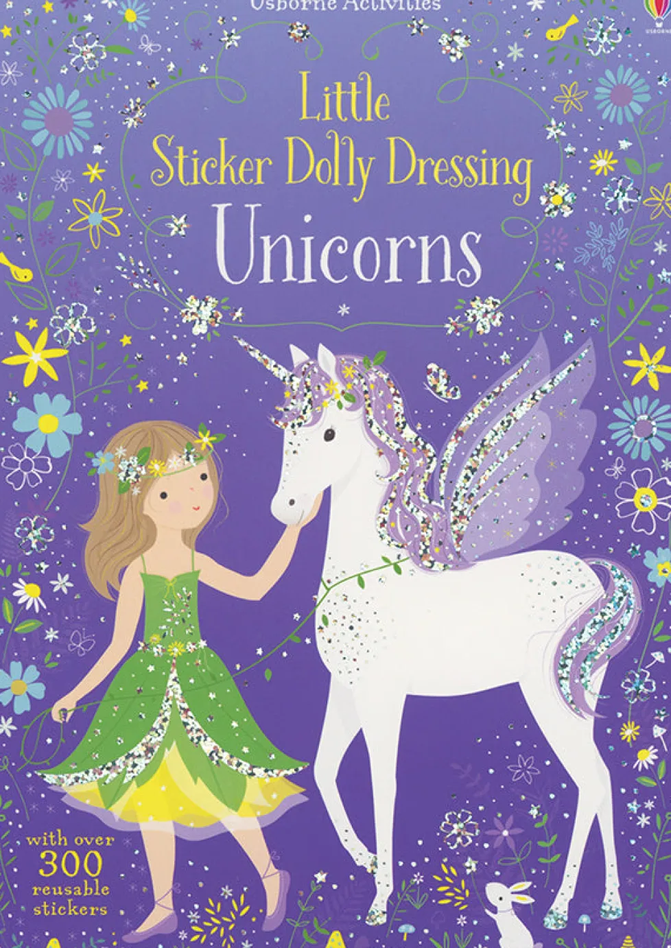 Usborne Little Sticker Dolly Dressing: Unicorns