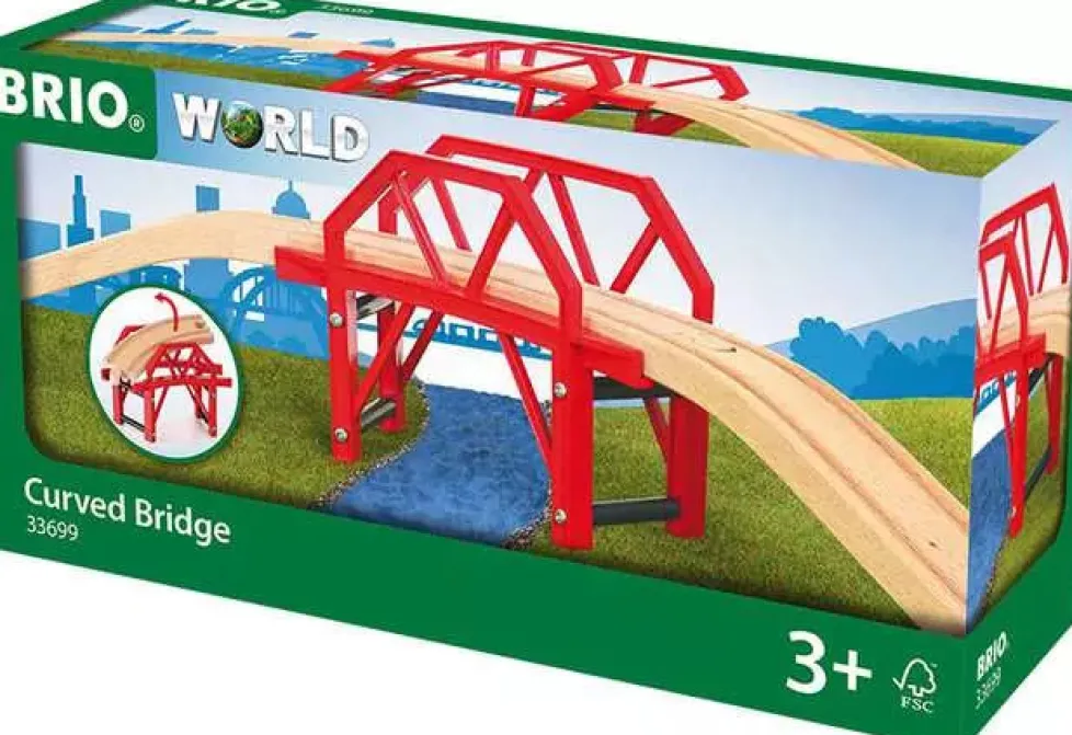 Brio Curved Bridge 33699