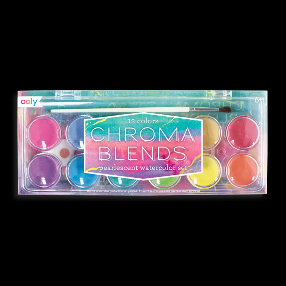 Ooly Chroma Blends Water Color Paints Pearl