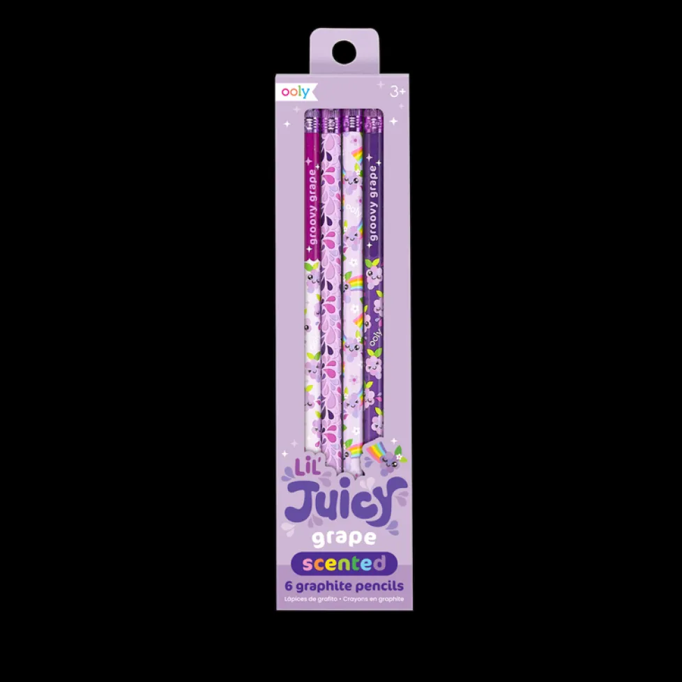 Ooly Lil Juicy Scented Graphite Pencils - Grape