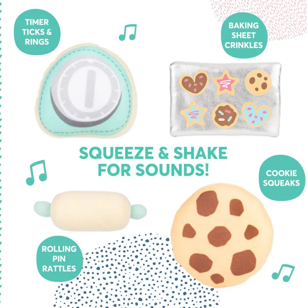 babyGUND My First Baking Plush Playset 8