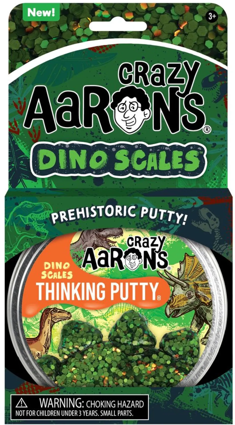 Crazy Aaron's® Thinking Putty® Trendsetters: Dino Scales - Discontinued