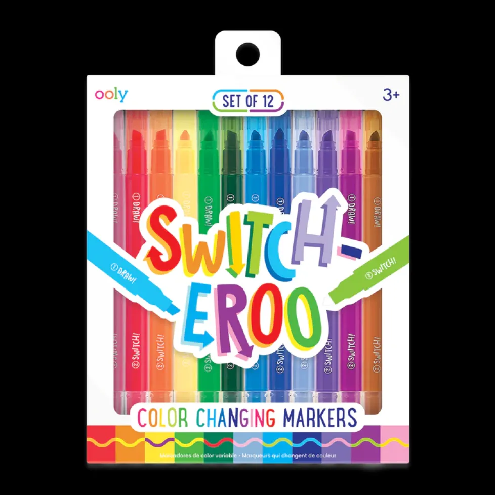 Ooly Switch-Eroo Color Changing Markers (set of 12)