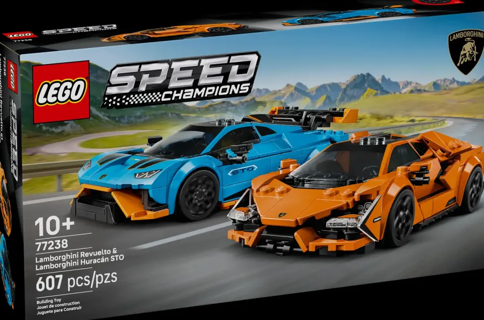 LEGO® Speed Champions: Lamborghini Revuelto & Huracán STO 77238