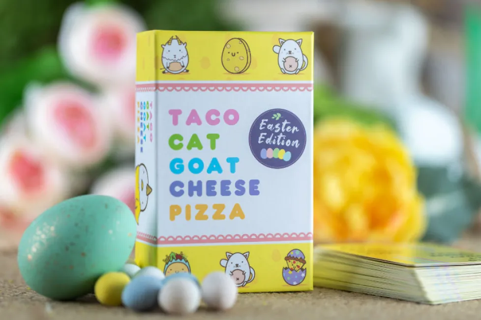 Taco Cat Goat Cheese Pizza Easter Edition