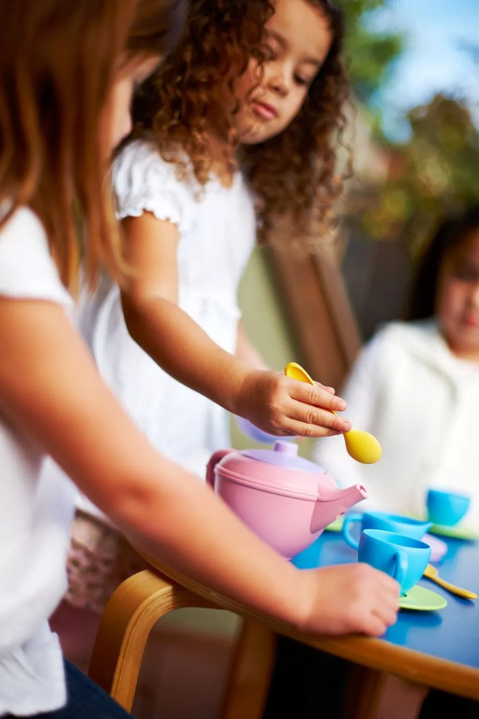 Green Toys Tea Set Pink