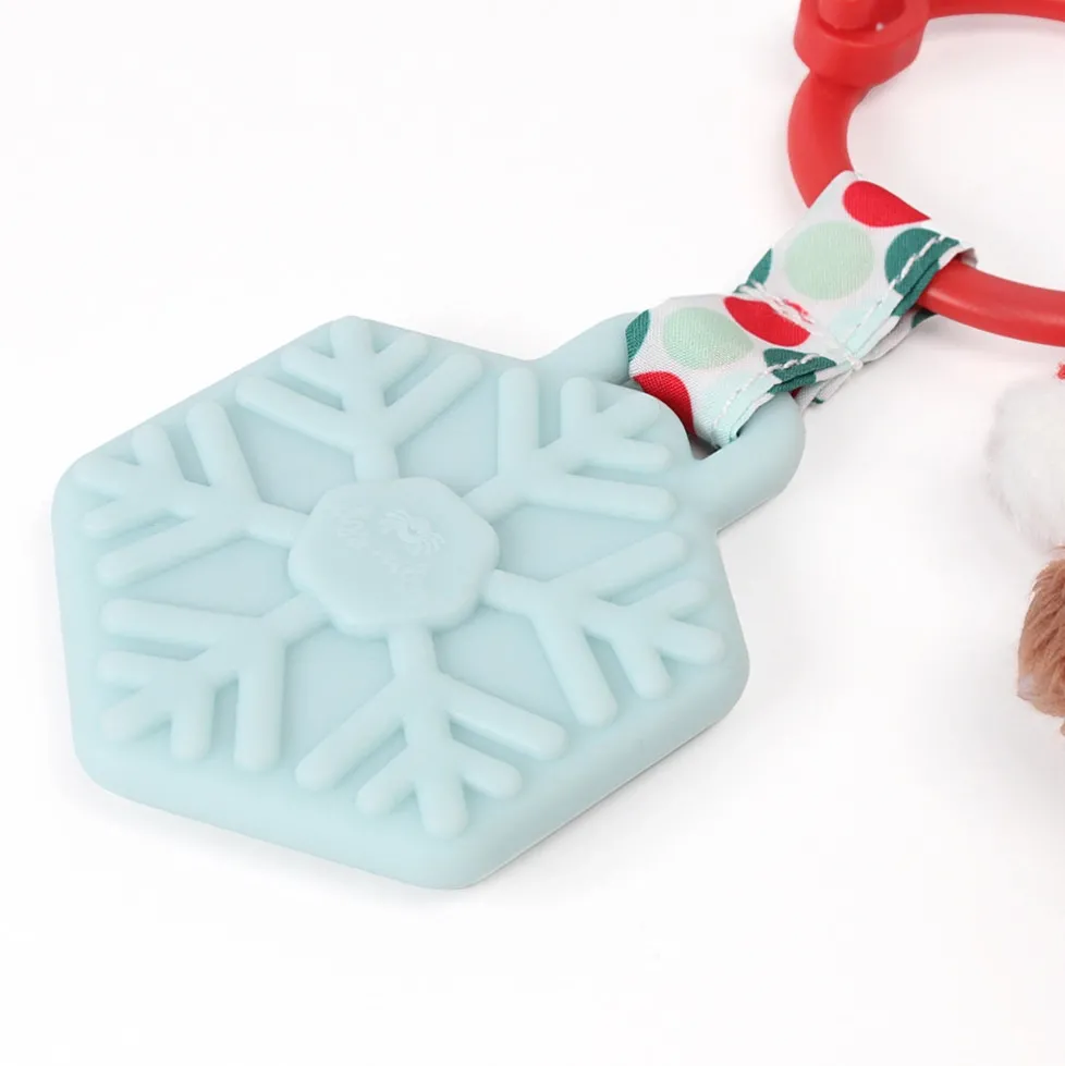 Itzy Ritzy Holiday Bear Itzy Pal™ Plush + Teether