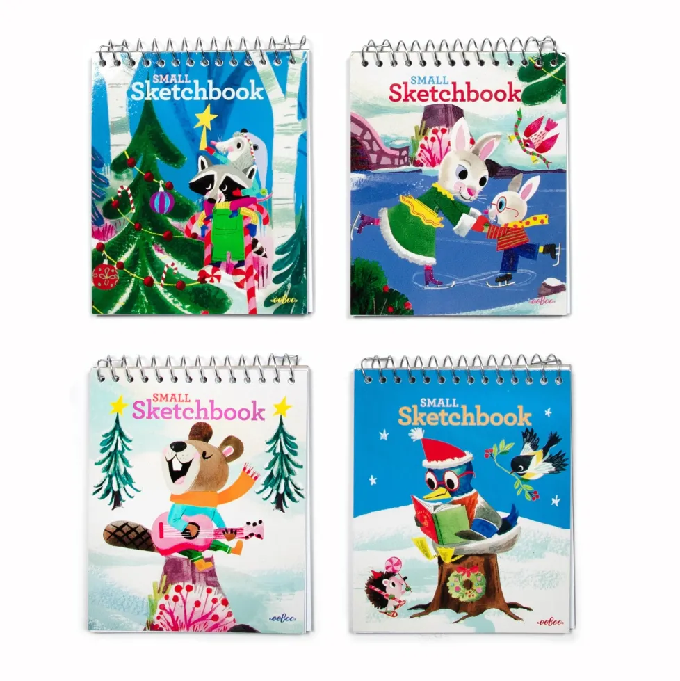 eeBoo Small Sketchbook Assortment: Winter
