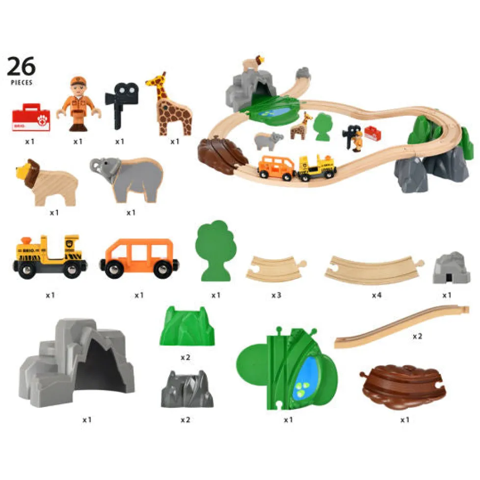 Brio Safari Adventure Set 33960