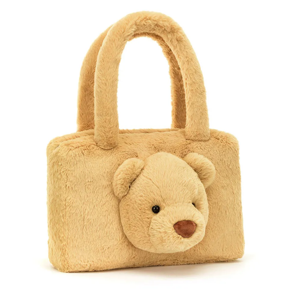 Jellycat Smudge Bear Tote Bag 14" - Discontinued