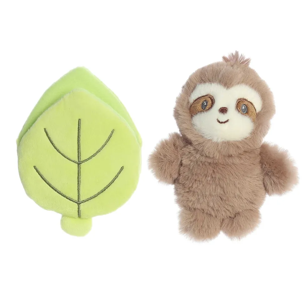 Ebba Pocket Peekers™ Rattle & Crinkle Toy Sonny Sloth