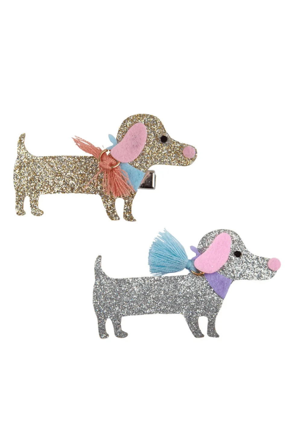 Great Pretenders Hair Clips: Dachshund