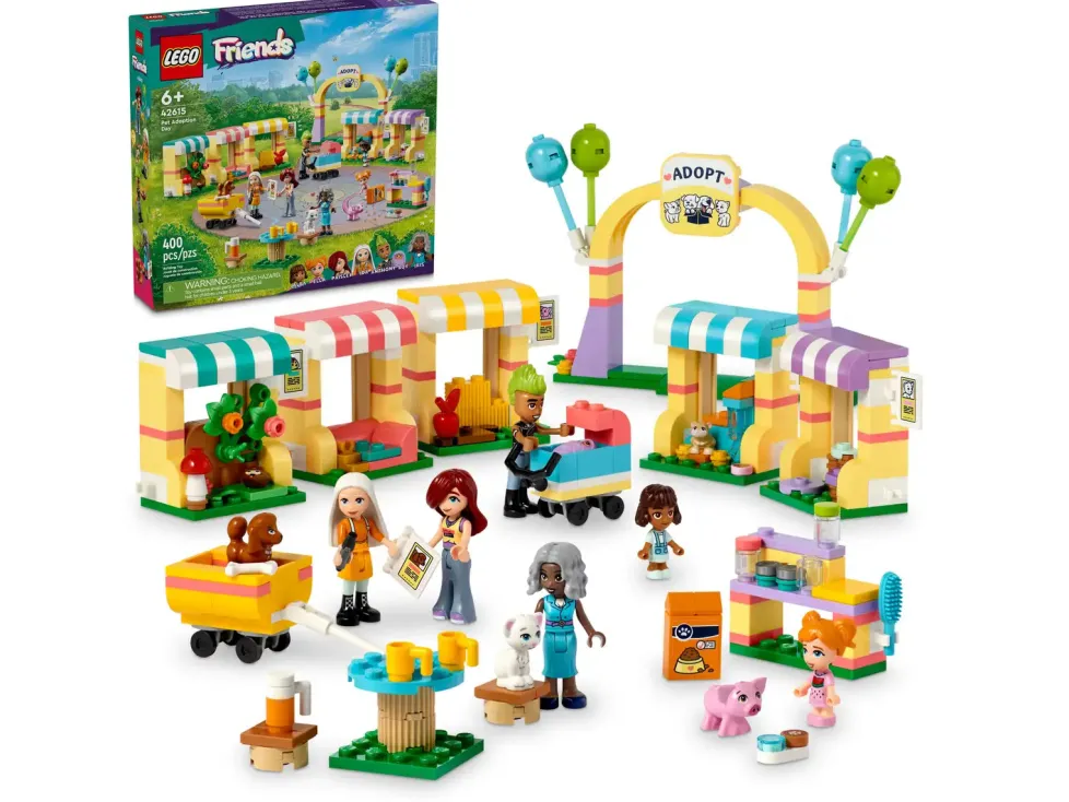 LEGO® Friends Pet Adoption Day 42615