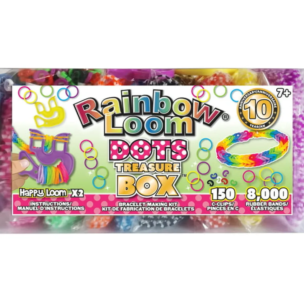 Rainbow Loom® Treasure Box - Dots