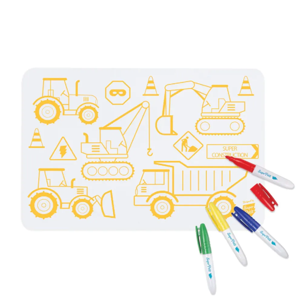 Super Petit - Mini Playmat: Construction