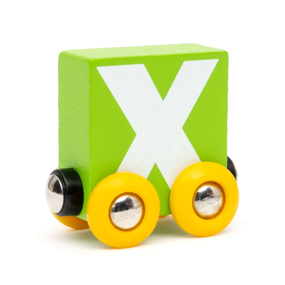 Brio Alphabet Letter Train: X