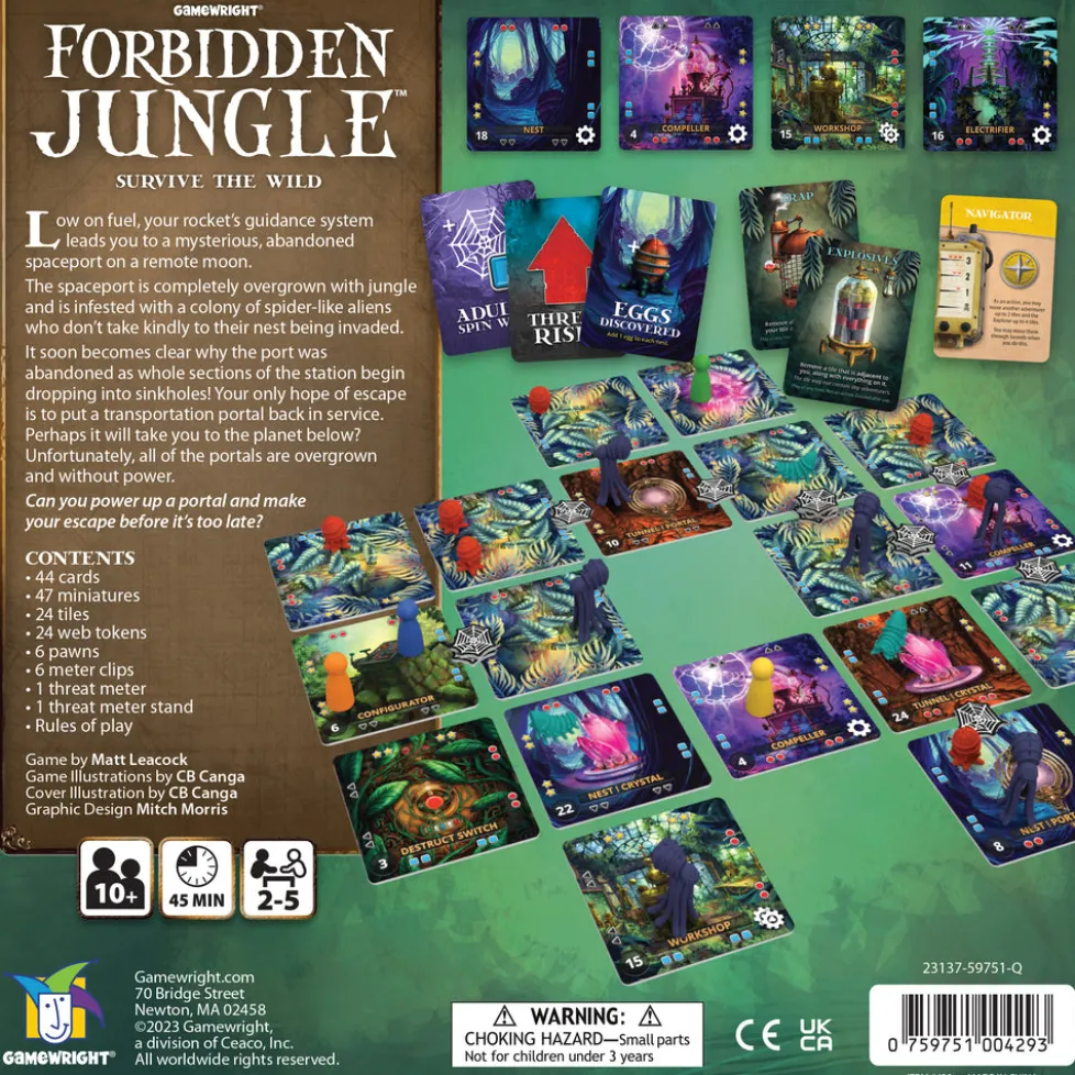 Gamewright - Forbidden Jungle