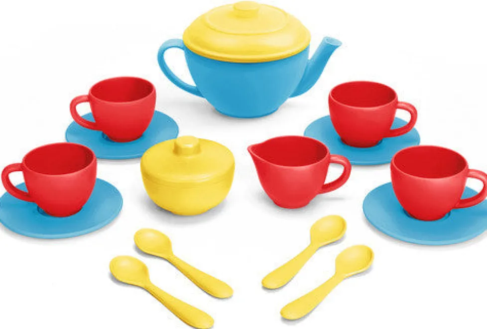 Green Toys Tea Set Blue
