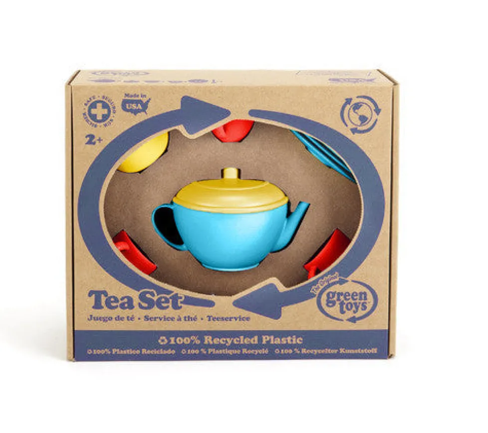 Green Toys Tea Set Blue