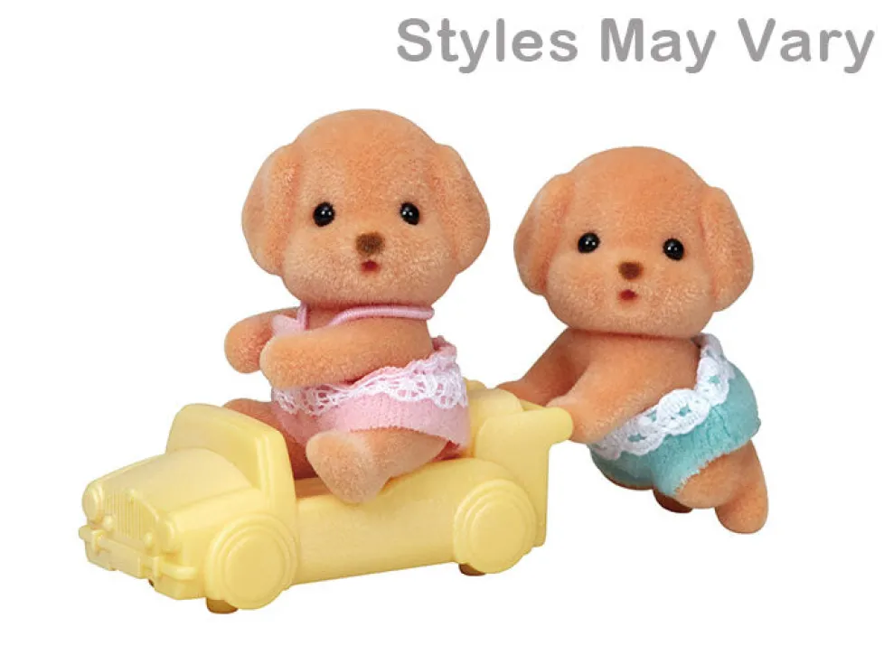 Calico Critters Toy Poodle Twins