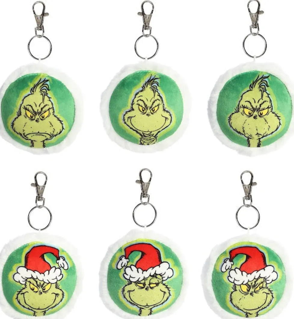 Aurora Dr. Seuss Grinchy Greetings Clip-on Assortment 3.5"