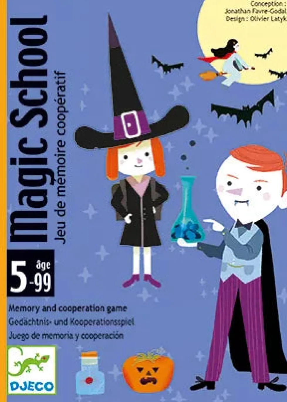 Djeco Card Game - Magic School
