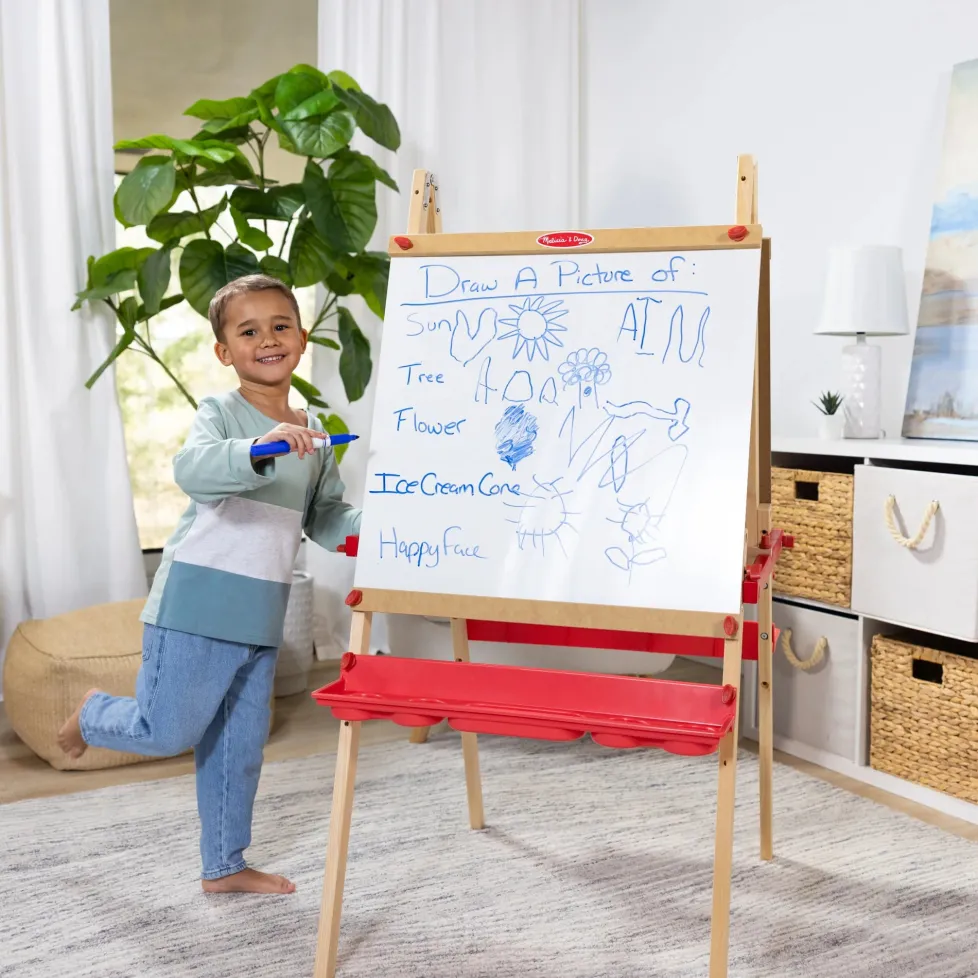 Melissa & Doug® Deluxe Magnetic Standing Art Easel