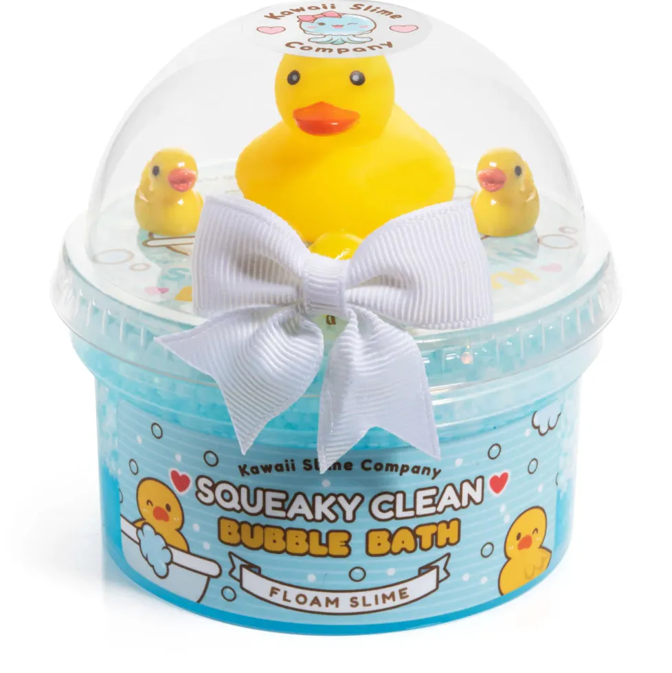 Kawaii Slime: Squeaky Clean Bubble Bath Floam Slime