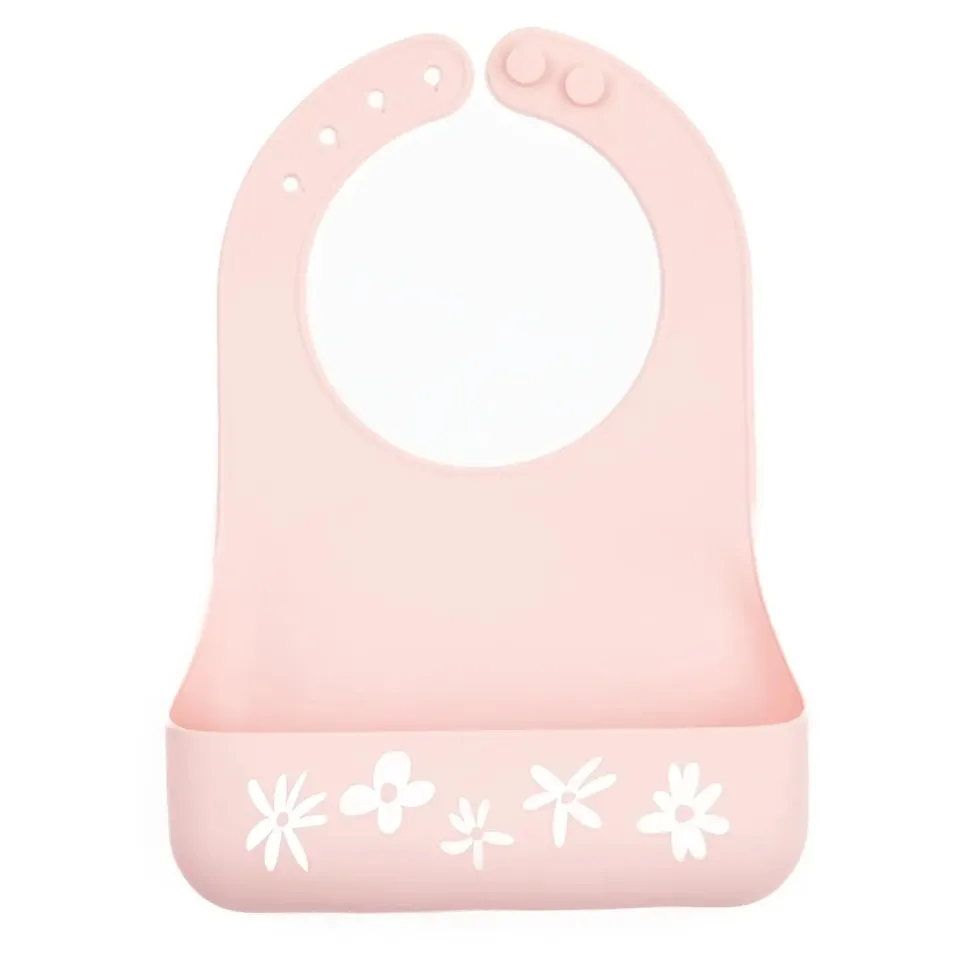 Bella Tunno Little Bites Starter Bib: Fresh Blooms