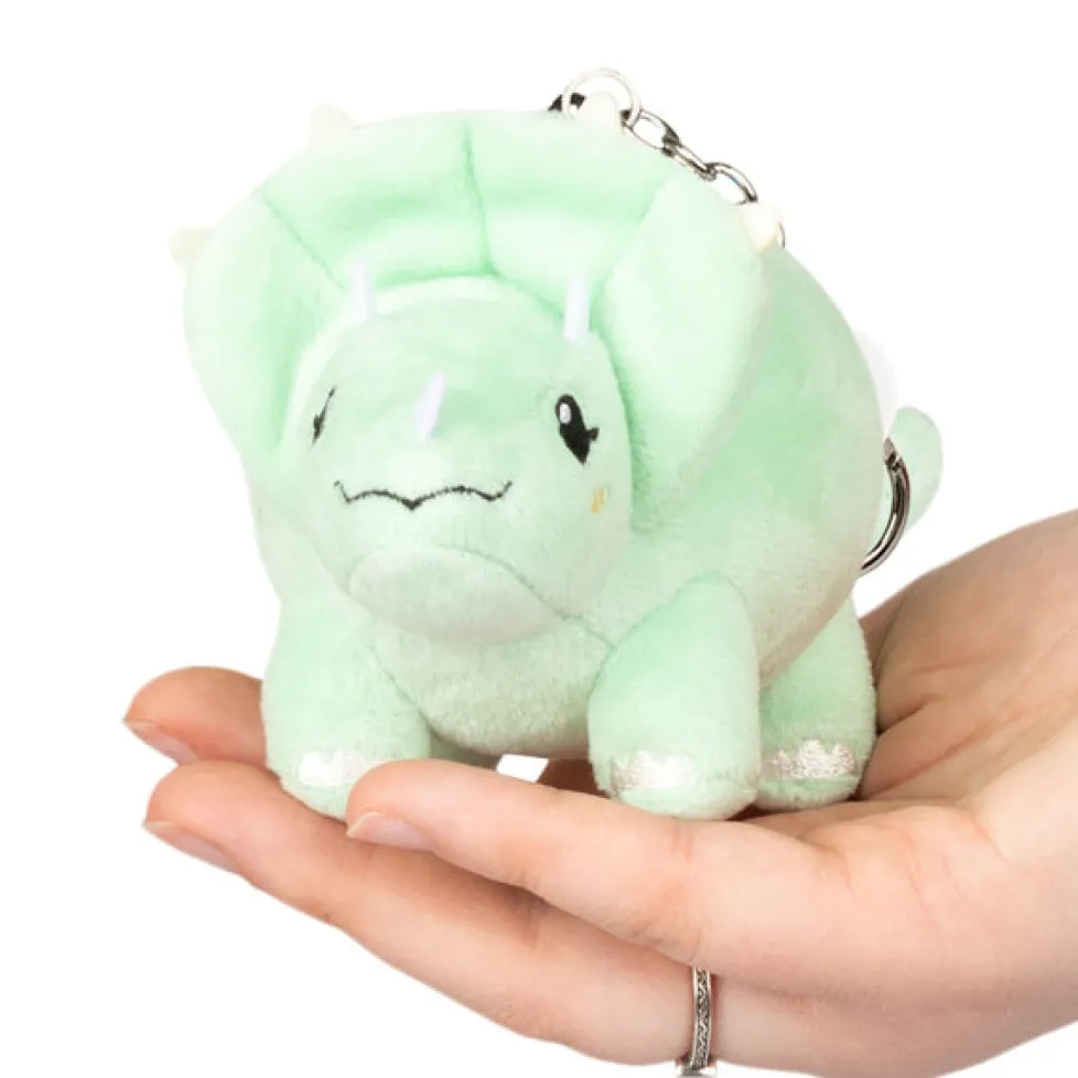 Squishable® Micro Keychain: Triceratops 3"