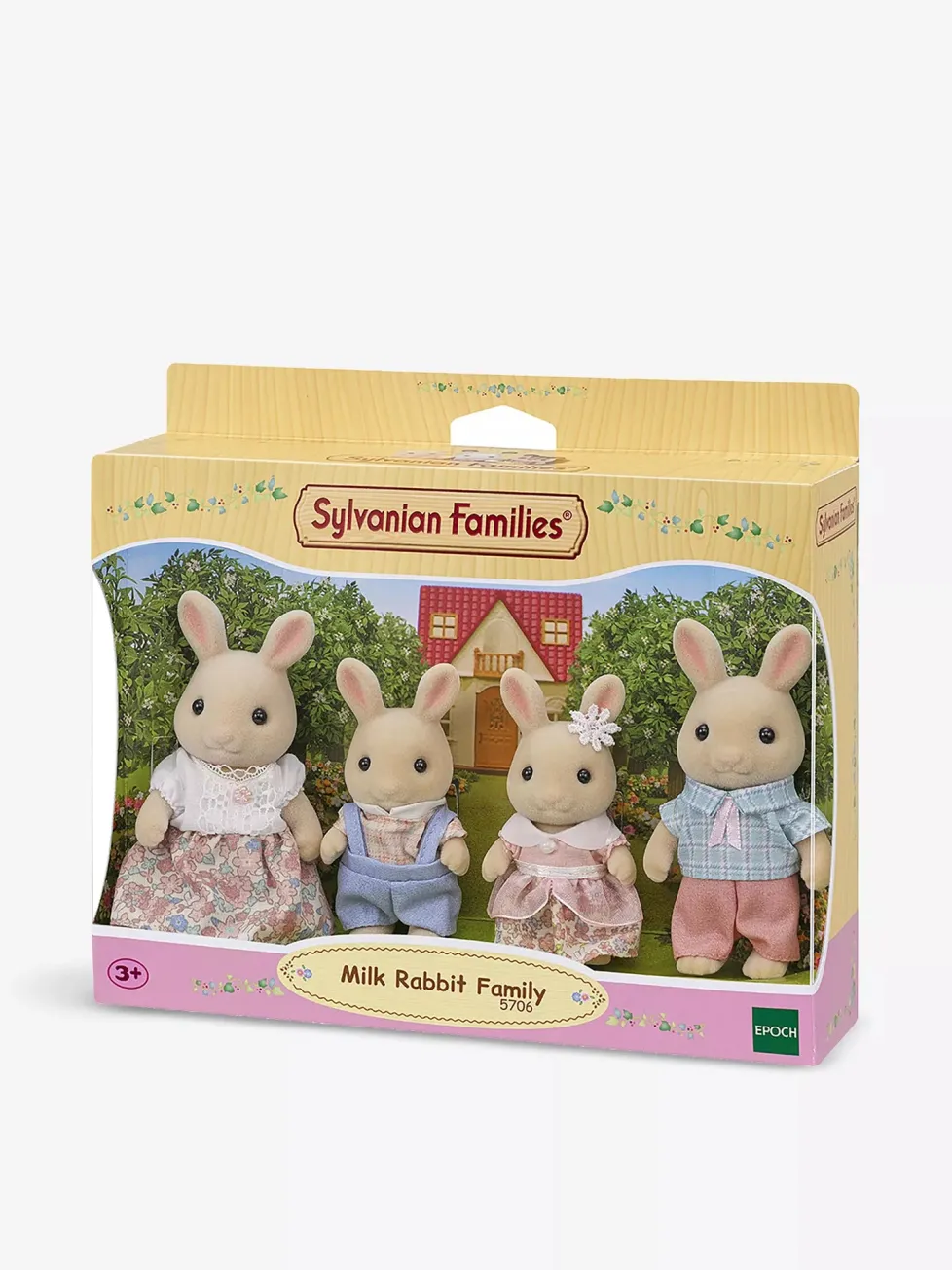 Calico Critters Milk Rabbit Family