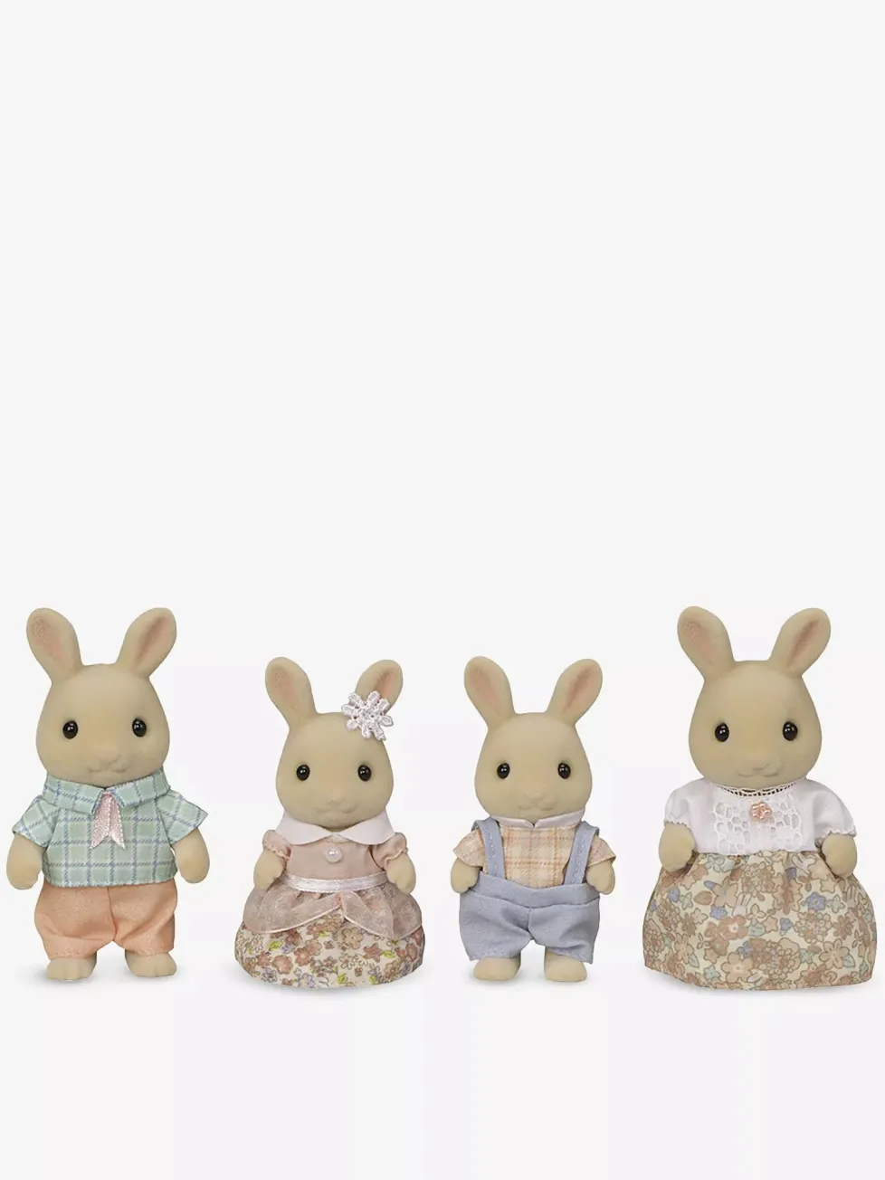 Calico Critters Milk Rabbit Family