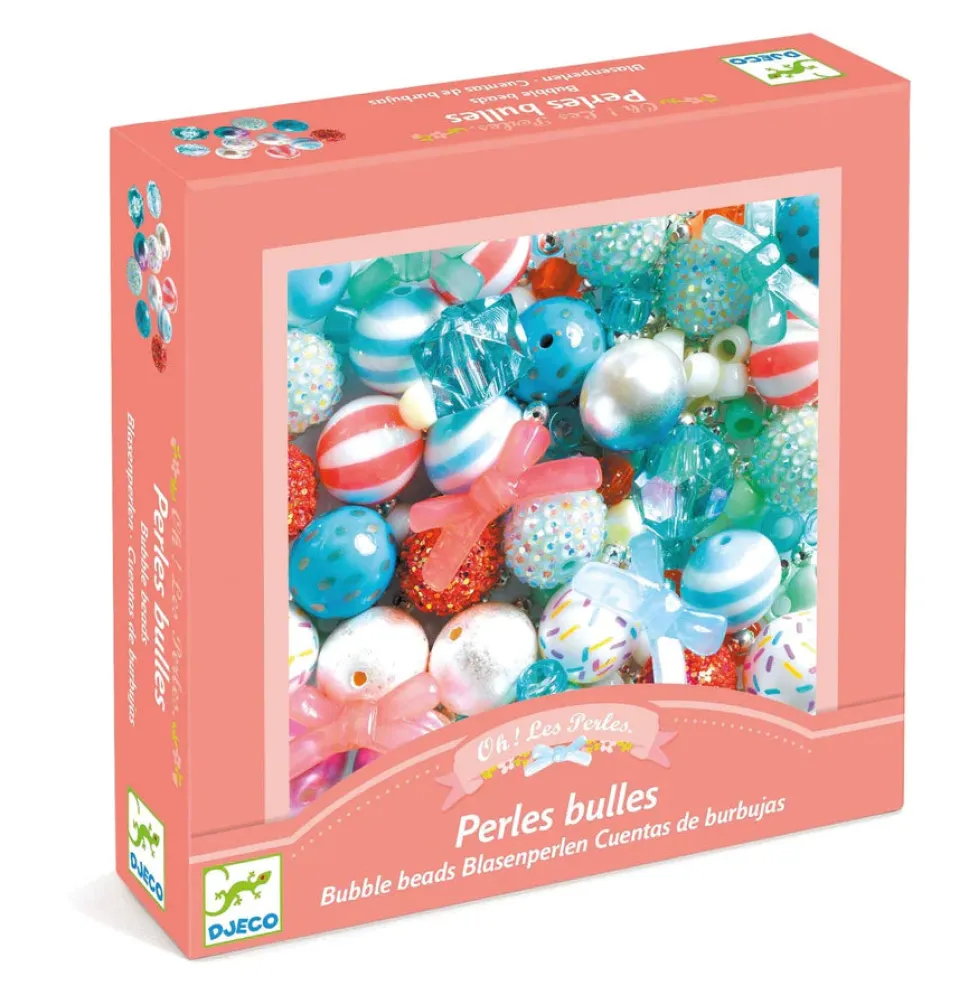 Djeco Bubble Beads - Silver