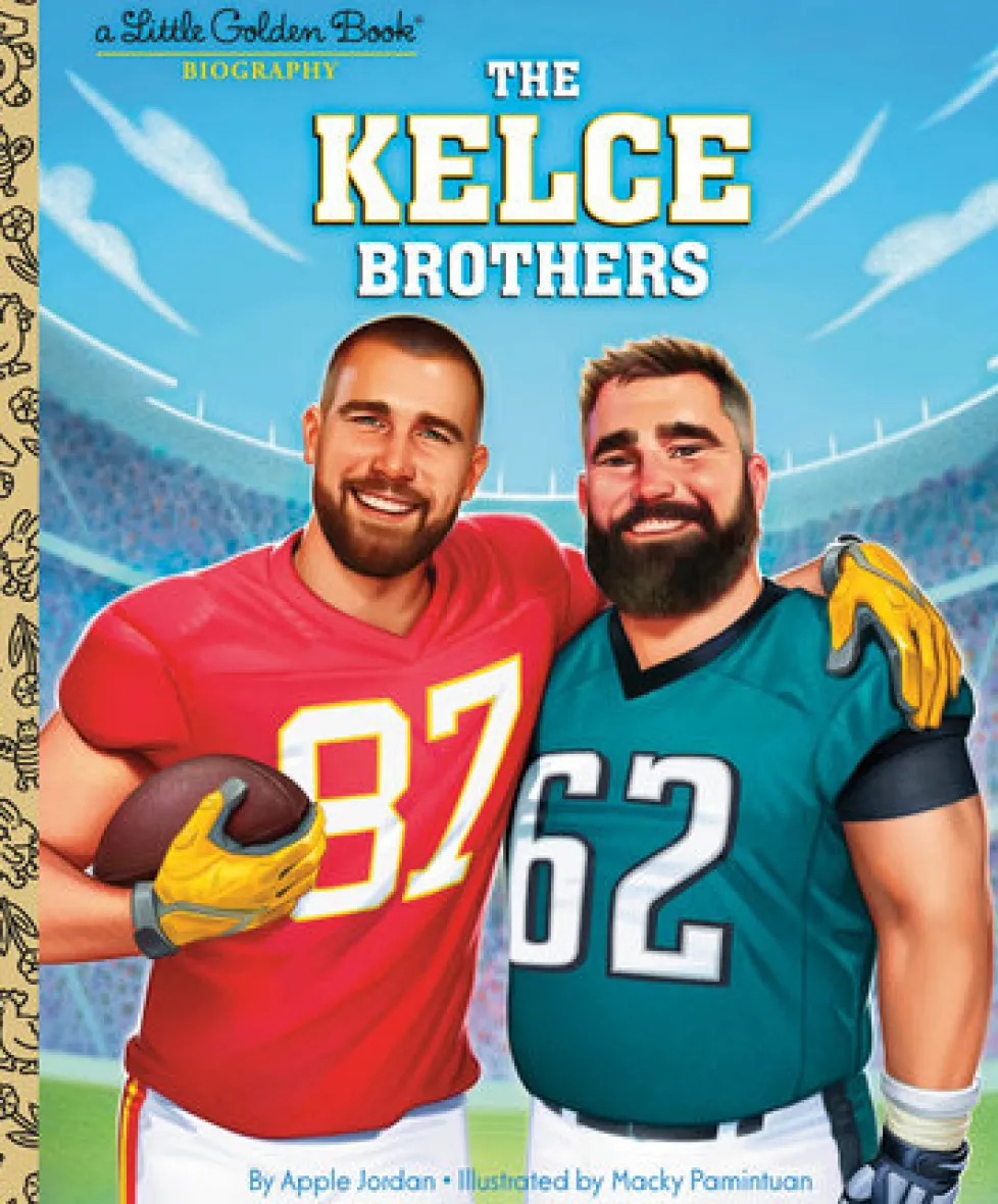 Little Golden Books - The Kelce Brothers: A Little Golden Book Biography