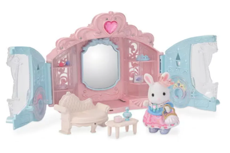 Calico Critters Sparkle & Style Dressing Room