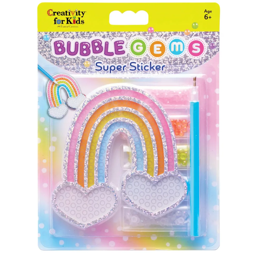 Creativity for Kids Bubble Gems™ Super Sticker Rainbow